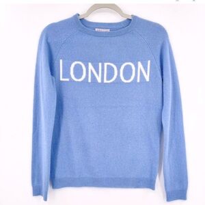 PHILOSOPHY Cashmere Sweater London Light Blue - Size S